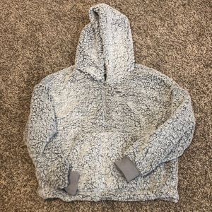 Juniors Plush Pullover Hoodie